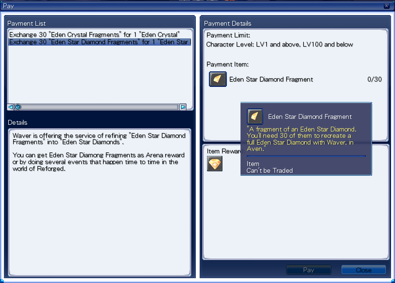 Diamond Trade Screenshot
